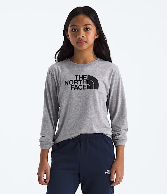 T-shirt à manches longues Evolution Half Dome pour garçons et filles - 3