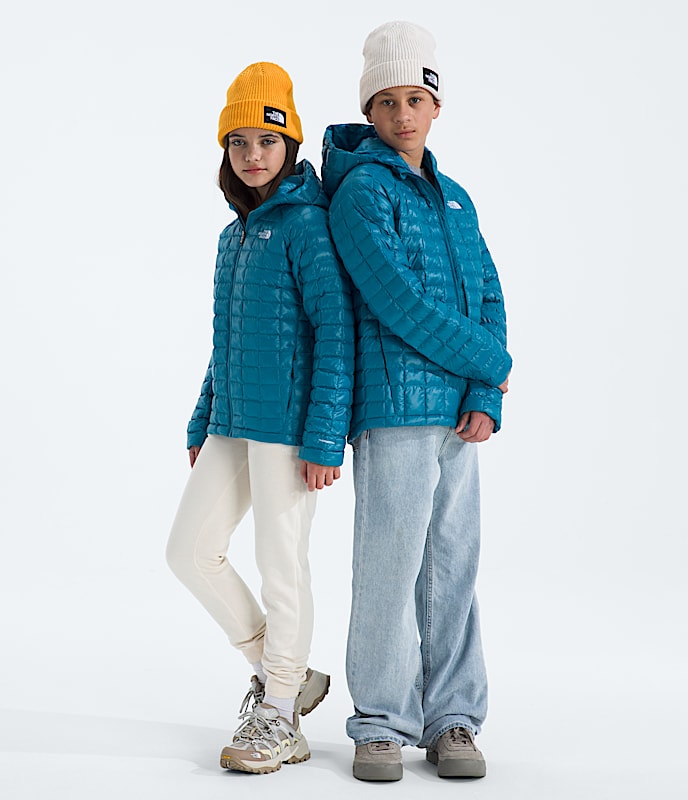 Boys  Girls THERMOBALL Hooded Jacket TNF Main