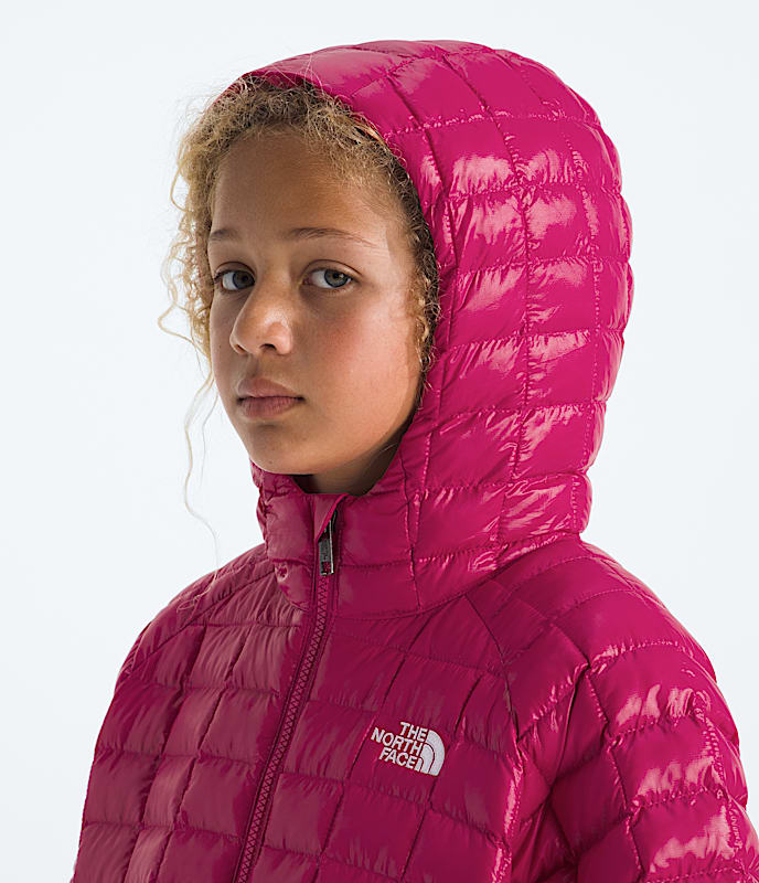 Manteau  capuchon THERMOBALL pour enfants TNF MODELHOOD2