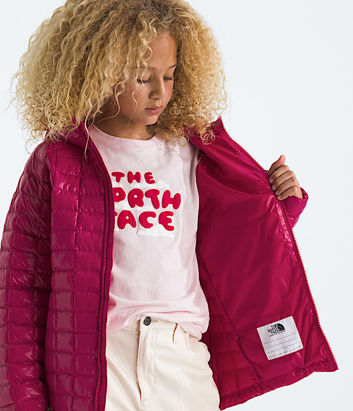 Manteau  capuchon THERMOBALL pour enfants TNF MODELINT