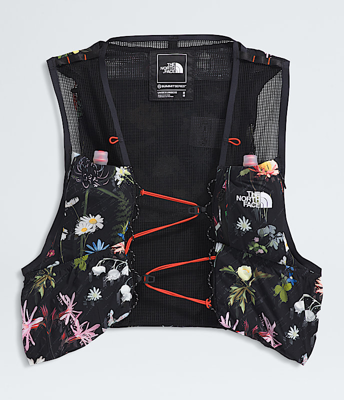 Summit Series Run Vest 10 TNF TNF BlackAlpine Floral Print HERO