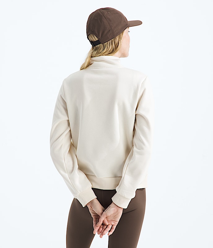 Womens Evolution Simple Dome Regular Zip TNF BACK