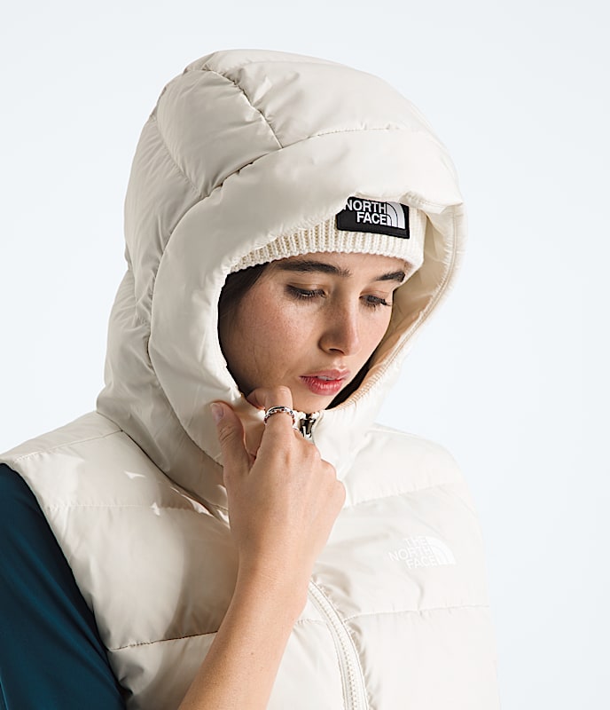 Womens Frost Fall Vest TNF MODELHOOD2