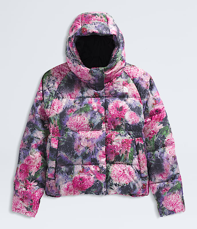 Girls’ North Down Hooded Jacket—Print - 7