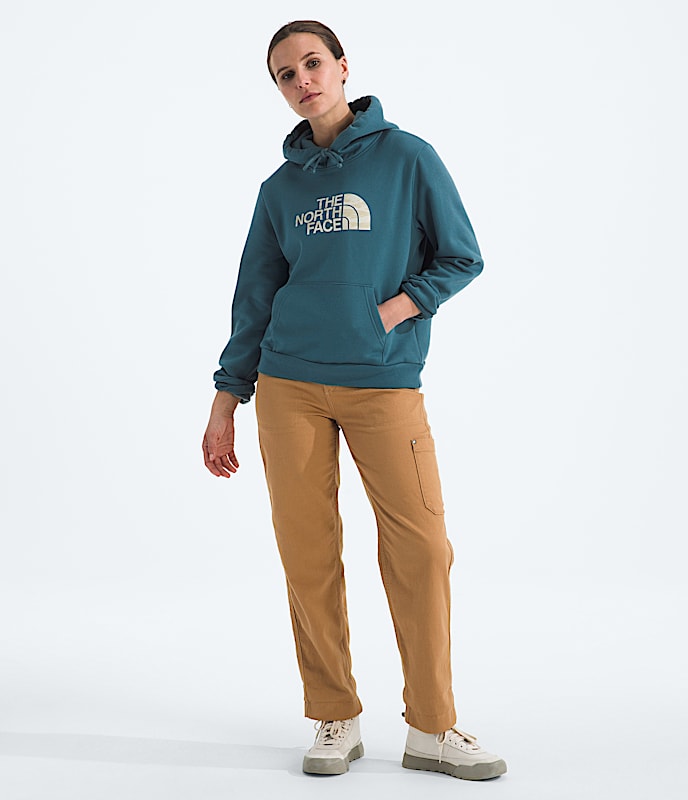 Womens Evolution Edge Of Light Half Dome Hoodie TNF HERO2