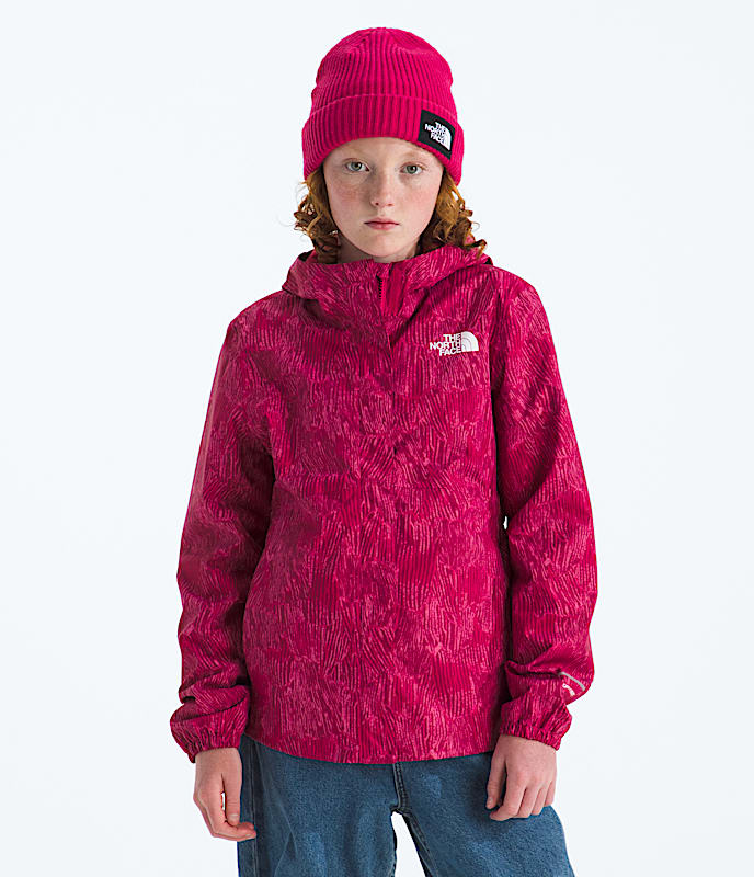 Girls Antora Rain JacketPrint TNF Main