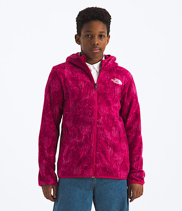 Boys  Girls Glacier FullZip HoodiePrint TNF HERO3
