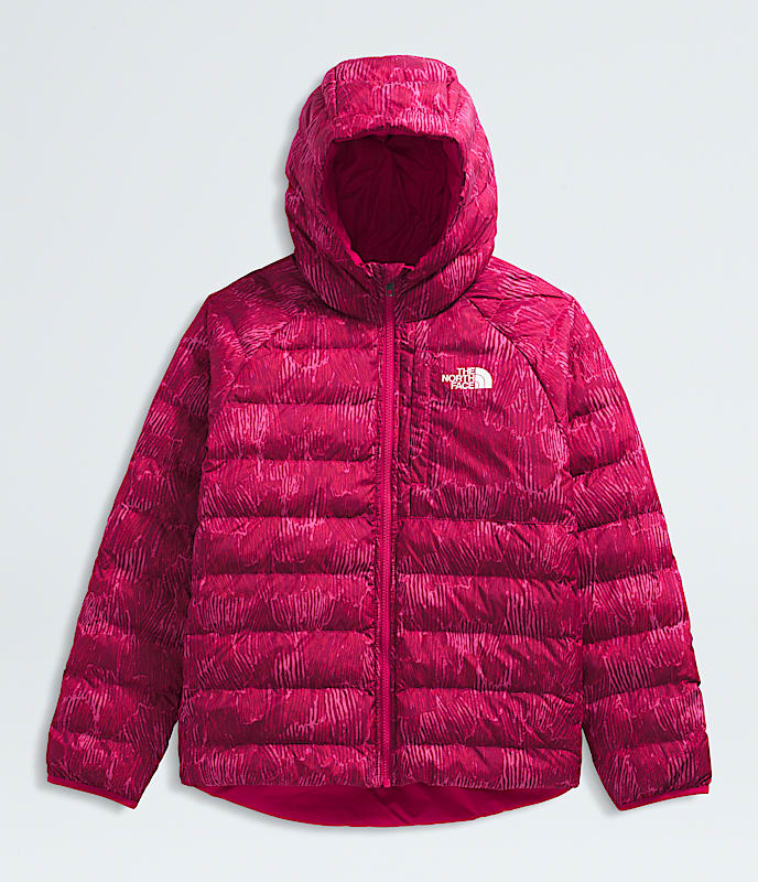 Manteau à capuchon Perrito réversible pour filles, imprimé - 7