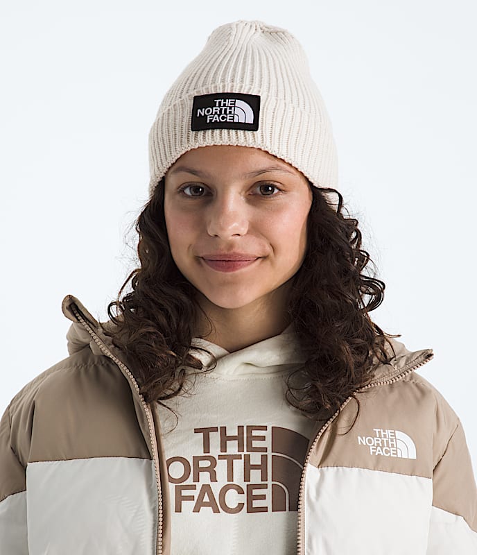 Kids’ TNF™ Logo Box Cuffed Beanie - 2