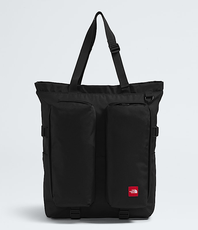 TNF Red Box Tote Bag TNF TNF Black HERO