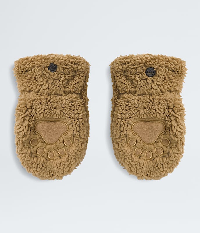 Baby Bear Mitts TNF Teddy Brown DETAIL3