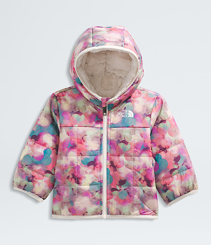 Manteau réversible Shasta à fermeture à glissière intégrale et à capuchon pour bébé fille, imprimé - 3