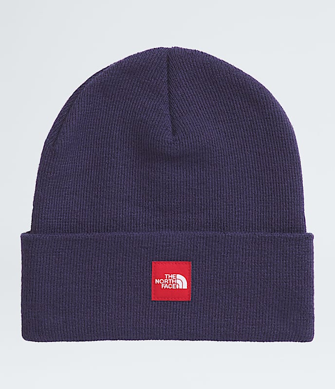 TNF Red Box Beanie TNF Eternal Purple HERO
