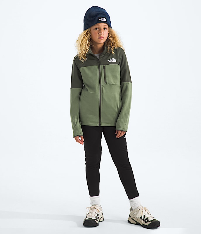 Couche intermédiaire Hike à fermeture à glissière pour garçons et filles - 2