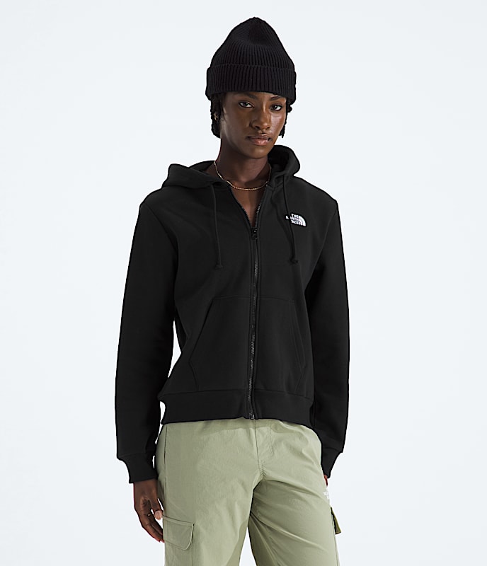 Womens Evolution Simple Dome Regular FullZip Hoodie TNF HERO