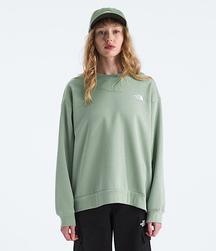 Women’s Evolution Simple Dome Oversized Crew - 1