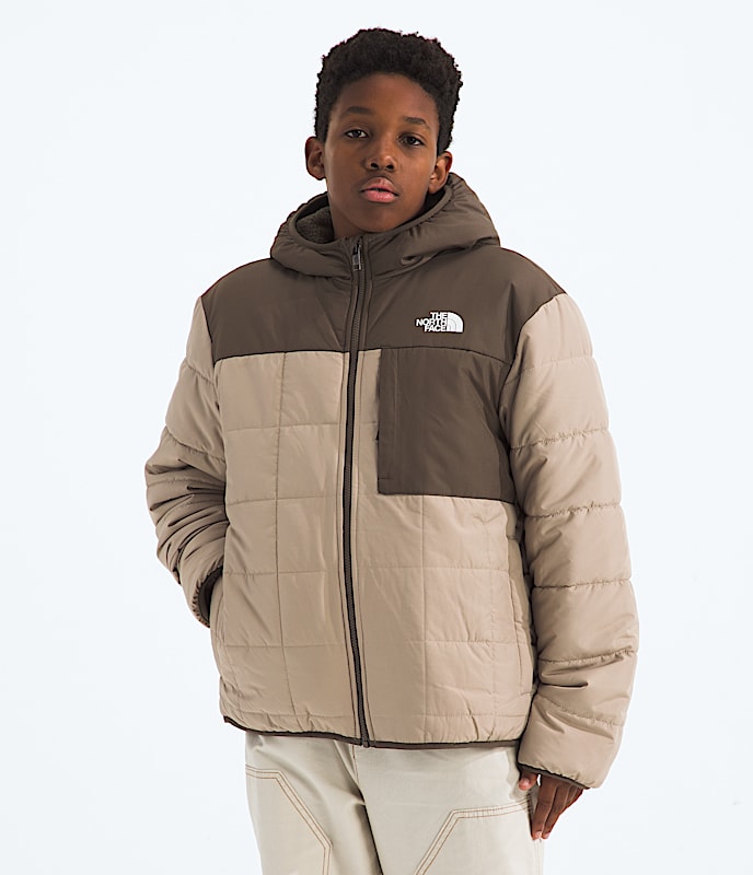 Boys Reversible Shasta FullZip Hooded Jacket TNF Main