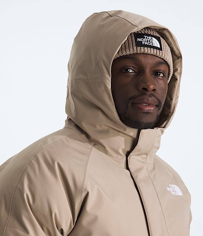 Mens Explore Farther Parka TNF MODELHOOD2