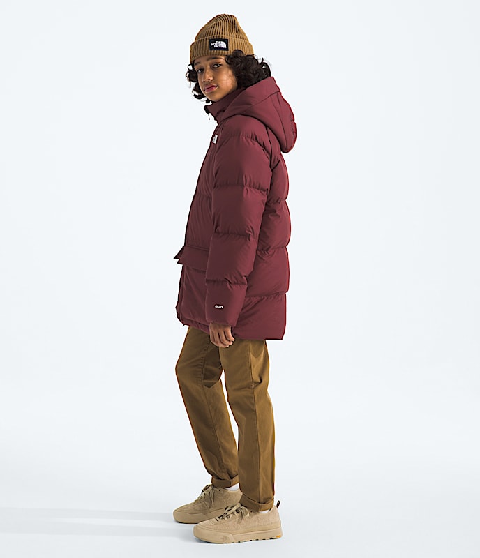 Boys’ & Girls’ North Down Fleece-Lined Short Parka
