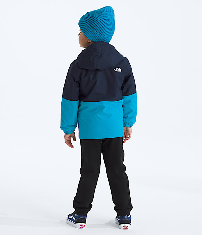 Kids Warm Antora Rain Jacket TNF BACK