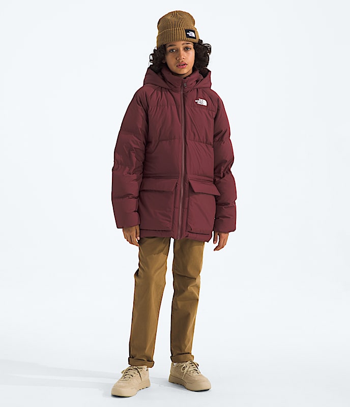 Boys’ & Girls’ North Down Fleece-Lined Short Parka