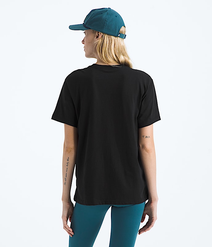 Tshirt dcontract  manches courtes Evolution Simple Dome pour femmes TNF BACK