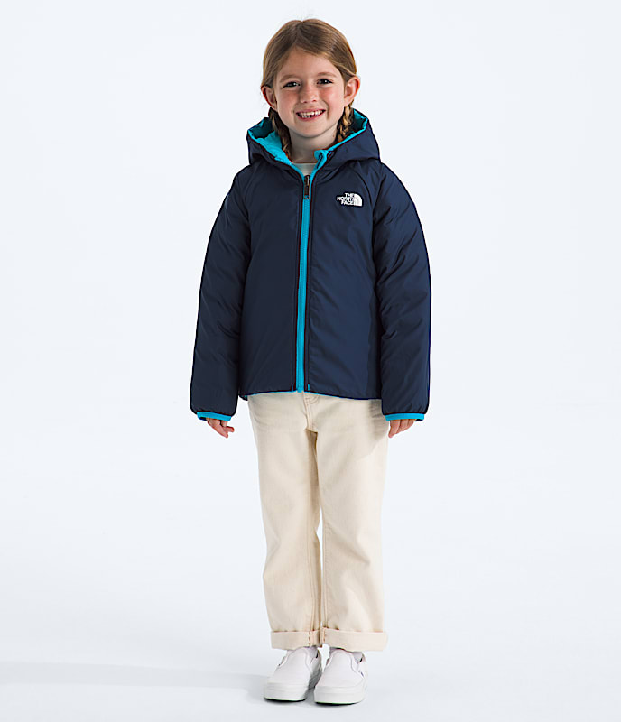 Kids Reversible Perrito Hooded Jacket TNF HEROREV