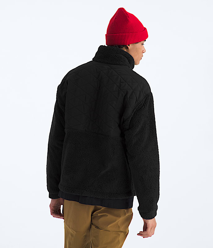 Mens Cabin Fleece FullZip TNF BACK