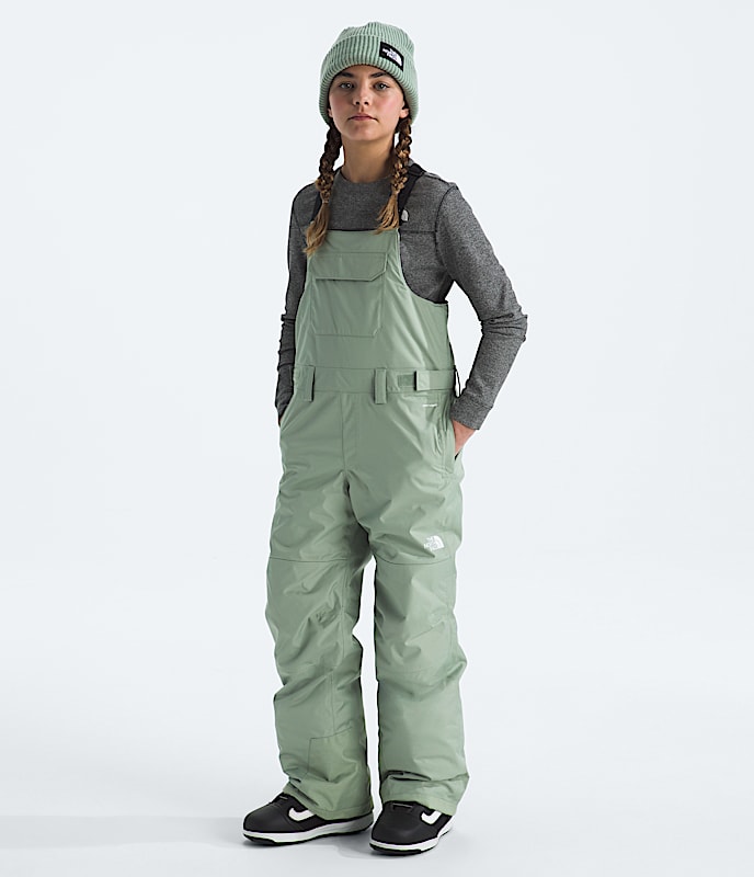 Boys  Girls Freedom Insulated Bibs TNF HERO2