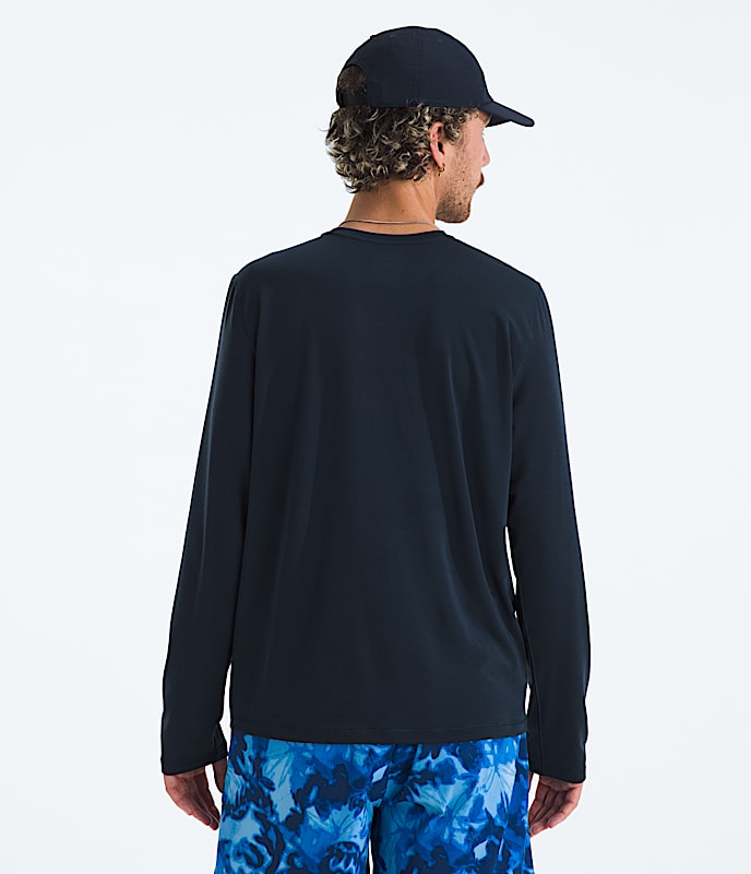 Mens Adventure LongSleeve Tee TNF BACK