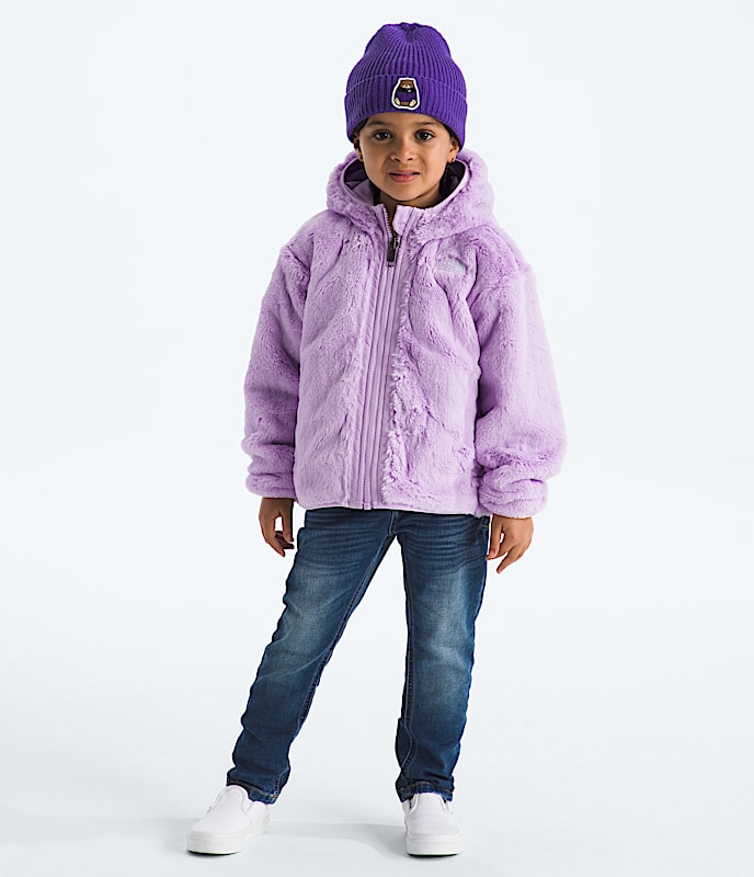 Girls’ Reversible Shasta Full-Zip Hooded Jacket - 2