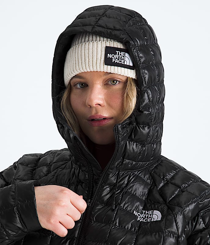 Womens Plus THERMOBALL Hooded Parka TNF MODELHOOD2