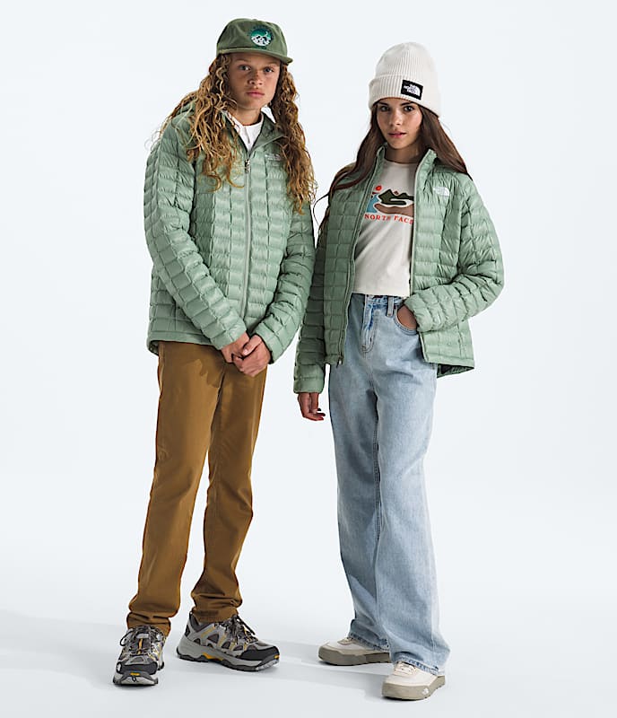 Boys  Girls THERMOBALL Hooded Jacket TNF Main