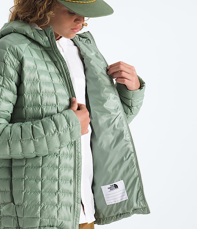 Boys  Girls THERMOBALL Hooded Jacket TNF MODELINT