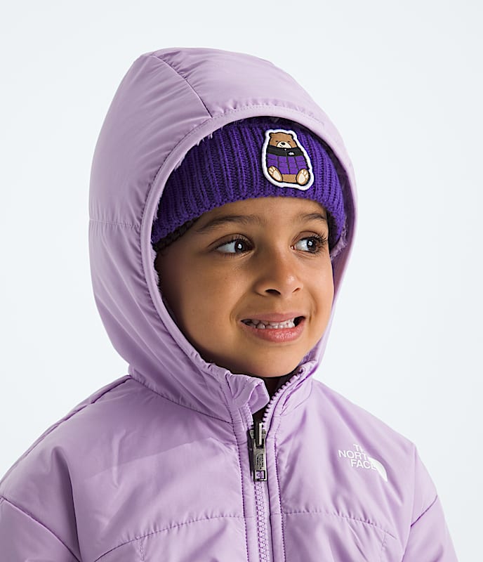 Kids Girls Reversible Shasta FullZip Hooded Jacket TNF MODELHOOD2