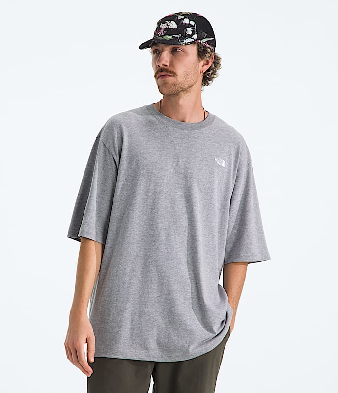 Mens TNF Essential Simple Dome Oversized ShortSleeve Tee TNF HERO