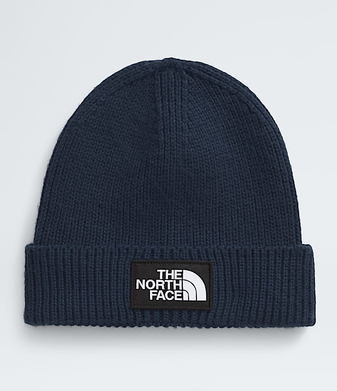 TNF Logo Box Cuffed Beanie TNF HERO