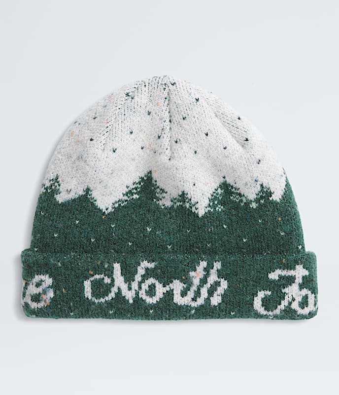 Cabin Mountainscape Beanie - 1