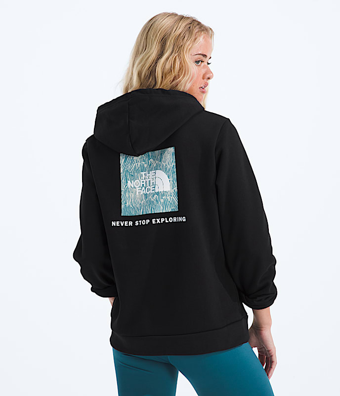 Womens Evolution Box NSE Fill HoodieGraphic TNF Main