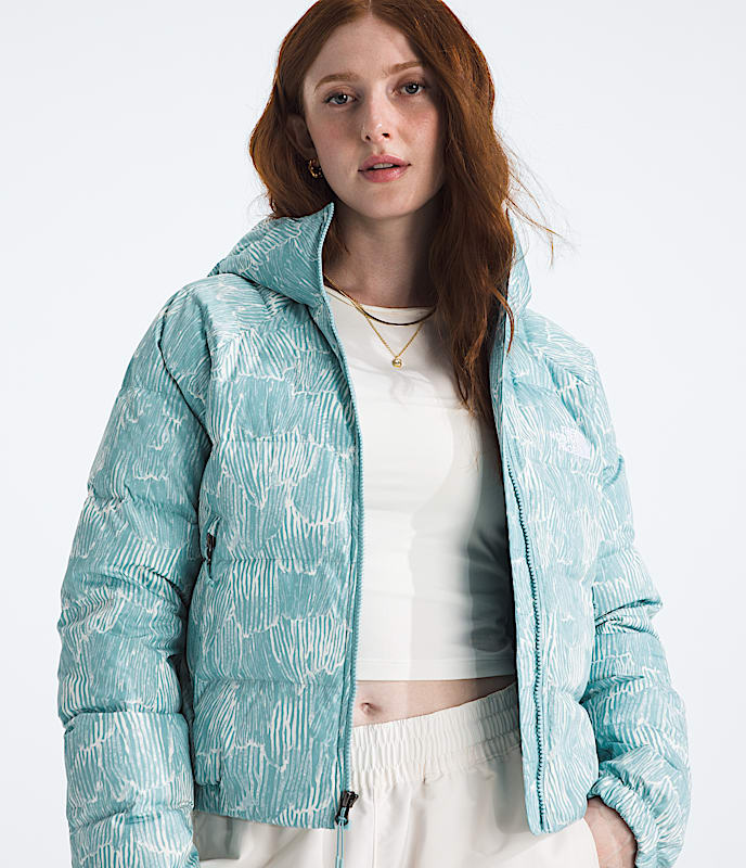 Women’s Hydrenalite™ Down Hoodie—Print - 3