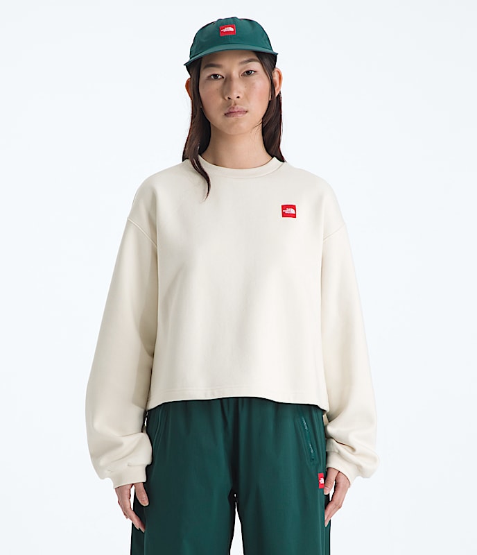 Women’s TNF™ Red Box Crew - 1