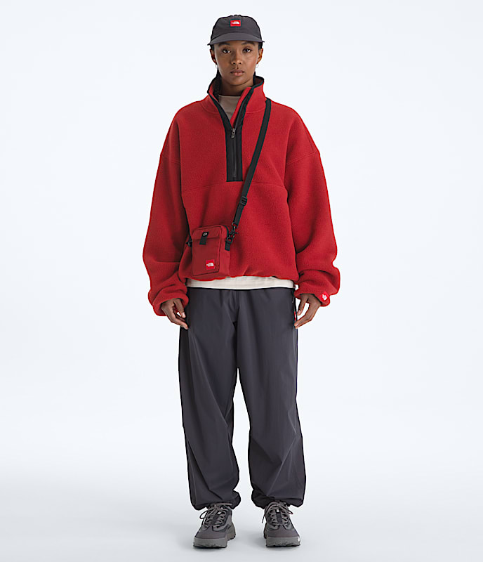 Mens TNF Red Box Zip Fleece TNF HERO3