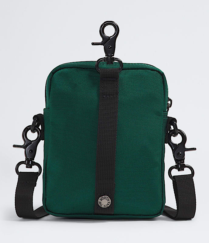 TNF Red Box Small Carry Bag TNF Hunter Green BACK