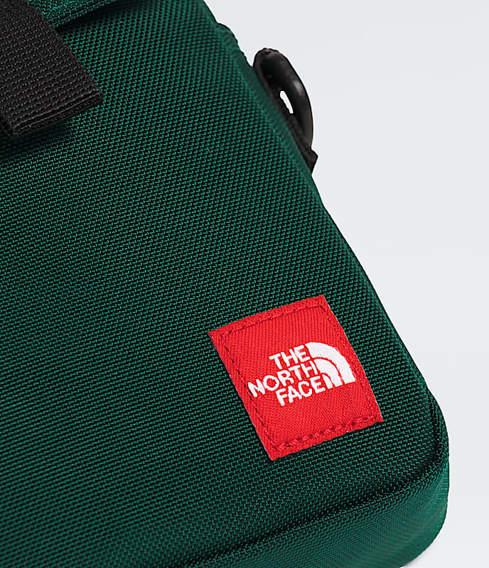 TNF Red Box Small Carry Bag TNF Hunter Green DETAIL3