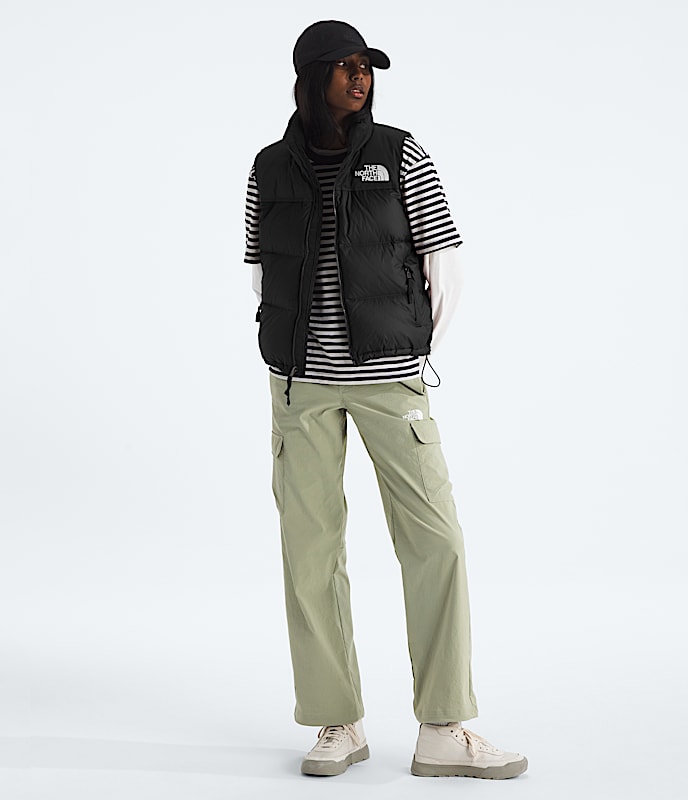 Womens 1996 Retro Nuptse Vest TNF HERO2