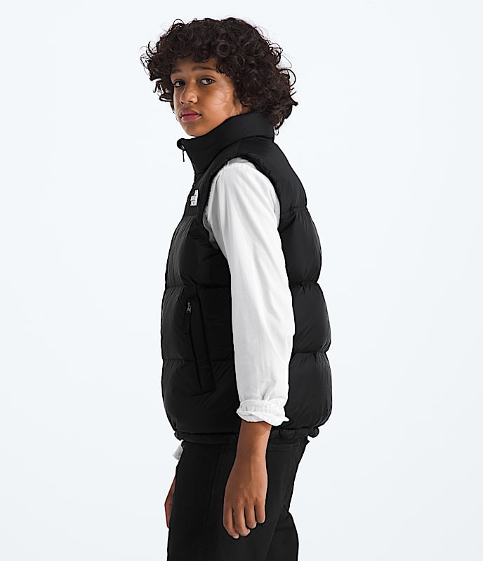 Boys  Girls 1996 Retro Nuptse Vest TNF MODEL34