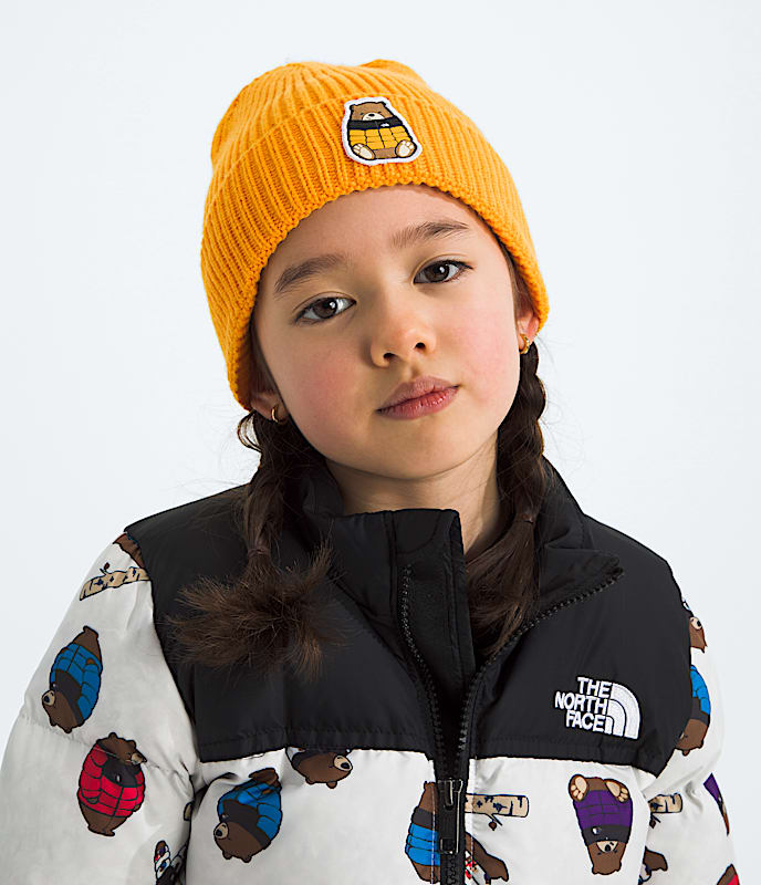 Kids’ TNF™ Logo Box Cuffed Beanie - 1