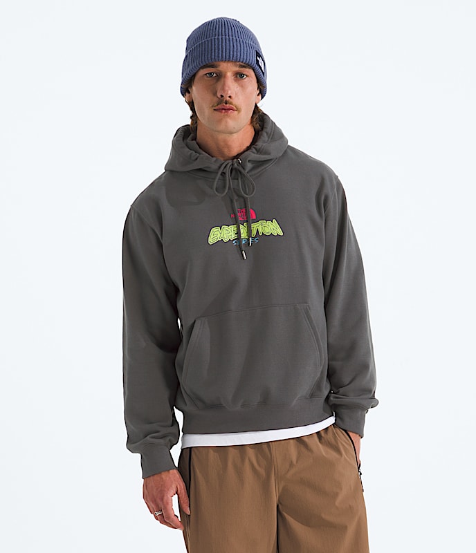 Mens TNF Essential Expedition Series HoodieGraphic TNF BACK