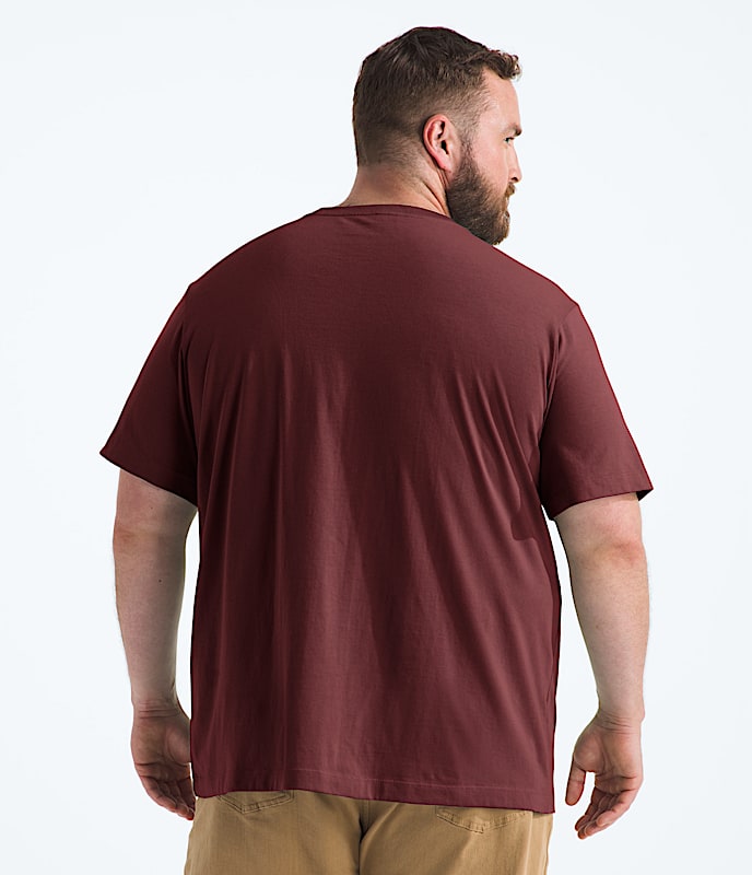 Mens Big Evolution Simple Dome ShortSleeve Tee TNF BACK
