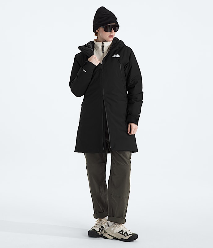 Parka en duvet MTN Range pour femmes TNF HERO2